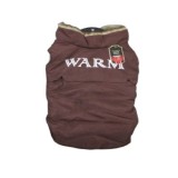 Hainuta pentru caini, Deluxe Warm, maro, 45 cm