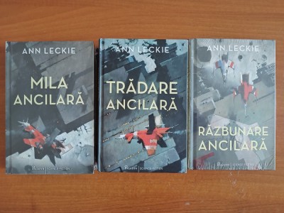 Ann Lecke &amp;ndash; Trilogia Ancilara, 3 vol foto