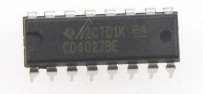 CD4027 4000 CMOS,4027,DIP16,18V CD4027BE TEXAS-INSTRUMENTS foto