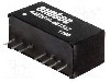 Convertor de tensiune, DC-DC, intrare 18...75V DC, iesire 15V DC, putere 2W, AIMTEC - AM2GH-4815SZ