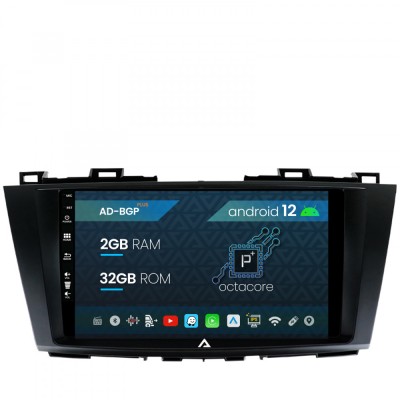 Navigatie Mazda 5 (2010-2015), Android 12, P-Octacore 2GB RAM + 32GB ROM, 9 Inch - AD-BGP9002+AD-BGRKIT323 foto