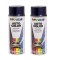 Pachet 2 x Vopsea spray auto Dacia albastru violet metalizata Dupli-Color 350 ml