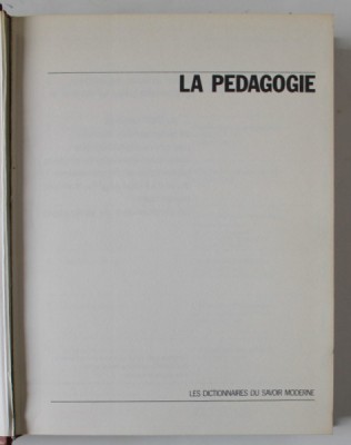 LA PEDAGOGIE , 1972 foto