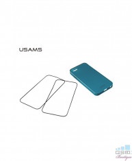 Husa USAMS X-Match Series Apple iPhone 5, 5S, 5SE Albastra foto