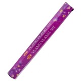 Cumpara ieftin Set 20 betisoare parfumate Ylang Ylang, parfum floral exotic pentru meditatie, relaxare si parfumare ambientala