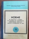 Norme de protectie a muncii in lucrarile de constructii hidrotehnice speciale, foraje si alimentari cu apa 11