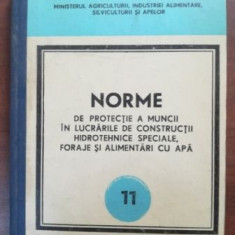 Norme de protectie a muncii in lucrarile de constructii hidrotehnice speciale, foraje si alimentari cu apa 11