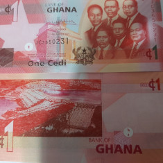 Ghana 1 Cedi 2017 UNC