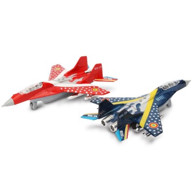 Avion de lupta cu sunete si lumini PlayLearn Toys foto