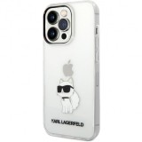 Husa pentru Apple iPhone 14 Pro, Karl Lagerfeld, IML Choupette NFT, Transparenta KLHCP14LHNCHTCT