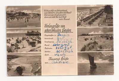 SG8 - Carte Postala - Germania, Bansin, Circulata foto