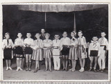 Bnk foto Copii in costume populare - 1967, Alb-Negru, Romania de la 1950, Etnografie