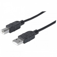 Manhattan 333368 Cablu Hi-speed USB 2.0 1.8m negru foto