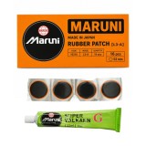 Set petice vulcanizare 52 mm Maruni L3-A cu adeziv 22 ml