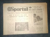Ziarul Sportul 26 Septembrie 1984 - Etapa Divizia A, Stare Buna, 4 Pagini