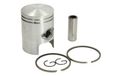 Pistons set (diameter 40 mm) fits: GILERA D.N.A. NGR. NRG. RUNNER. RUNNER SP. STALKER. STORM. TYPHOON; PIAGGIO/VESPA ET2. FLY. FREE. FREE 1. FREE FL. foto