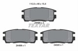 Set placute frana TEXTAR 2449801