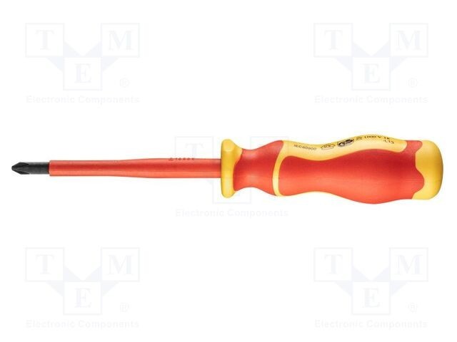 Şurubelniţă izolată Pozidriv PZ2 100mm 1kV NEO TOOLS