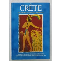 CRETE , GUIDE DE VOYAGE COMPLET , 170 PHOTOGRAPHIES , 1996