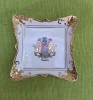 Portelan Bavaria Kronach, tablou lucrat manual blazonul orasului Hamburg