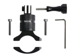 Suport rotativ Surewo montare ghidon bicicleta pentru camere de actiune GoPro Hero 12, Osmo Action 4, Insta 360 X3