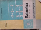 Matematica Aritmetica, algebra manual clasa VI C.P.popovici 1995