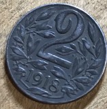 MNDSTR AUT24 Austro-Ungaria 2 hellar 1918