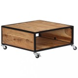 Cumpara ieftin Masuta de cafea, 70 x 70 x 32 cm, lemn masiv de acacia