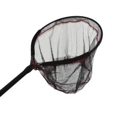 Minciog rotund 50x45cm, plasa cauciucata, maner cu filet 115cm