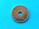 10 Centimes 1939 Franta-AUNC-UNC-Luciu de batere