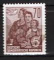 GERMANIA (DDR) 1955 &ndash; FAMILIA, TIMBRU NESTAMPILAT, F118