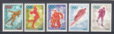 URSS RUSIA 1972 JOCURILE OLIMPICE SAPPORO SERIE MNH, Nestampilat