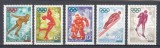 URSS RUSIA 1972 JOCURILE OLIMPICE SAPPORO SERIE MNH