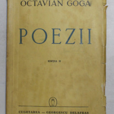 POEZII de OCTAVIAN GOGA , 1942