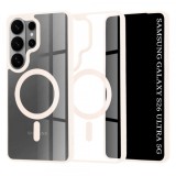 Husa MagSafe pentru Samsung Galaxy S26 Ultra S948, Techsuit, Pro, Roz