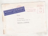 bnk fil Germania RFG - plic circulat spre Romania 1966 - francatura mecanica