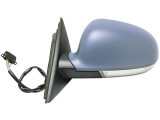 Oglinda usa exterioara VW Passat (B5), 2003-01.2005, partea Stanga, reglare electrica; carcasa grunduita; incalzit; sticla asferica; geam cromat; cu