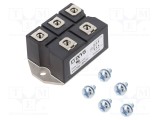 Punte redresoare trifazat IXYS Urmax 1,8kV 90A 750A modul