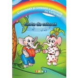 Coloreaza si creeaza o poveste cu elefantei! Carte de colorat - Editura Ars Libri