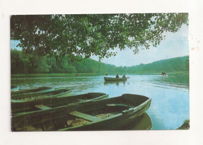 RF42 -Carte Postala- Sibiu, Lacul din Dumbrava, circulata 1968 foto