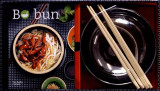Coffret Bo bun - 1 livre de 30 recettes, 2 bols pour les pr&eacute;senter, 2 paires de baguettes en bambou | Maya Barakat-Nuq