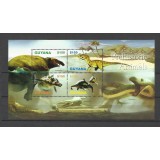 GUYANA 2005 ANIMALE PREISTORICE DINOZAURI