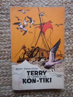 TERRY PE URMELE LUI KON-TIKI-BENGT DANIELSSON foto