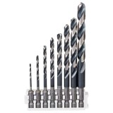 Bosch Set 8 burghie HSS Impact Control, D2-10mm ProAdvanced PowerfulTools
