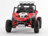 Cumpara ieftin UTV electric pentru 2 copii Kinderauto Arrow Dune-Buggy 300W 24V, premium Rosu