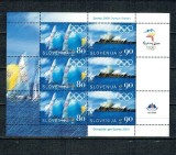 Slovenia 2000 - Jocurile Olimpice de vara, sport, bloc neuzat
