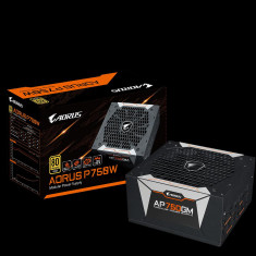 SURSA SURSA GIGABYTE Aorus P750, 750 W, modulara, ATX 12V 2.31, fan 135 mm x 1, 80 Plus Gold, &amp;quot;GP-AP750GM-EU&amp;quot; (include TV 1.5 lei) foto