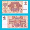 Letonia (Latvia) (p#36) 2 Ruble 1992 aUNC &#039;A 2-a emisie&#039; serie: KK 766101