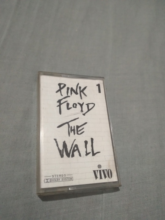 CASETA AUDIO PINK FLOYD THE WALL 1 ORIGINALA