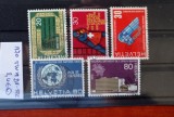 TS21 - Timbre serie CCCP - Elvetia - Helvetia 1970 Mi918-922, Stampilat